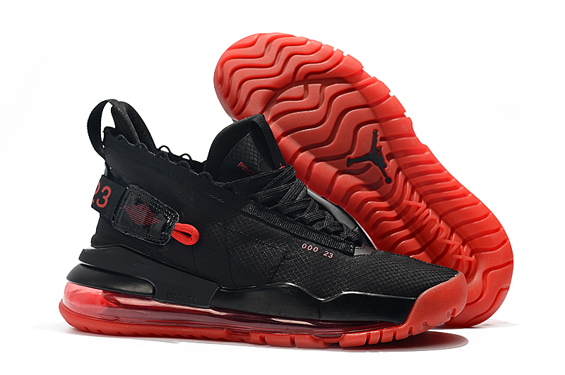 Jordan Air Max 720 Black Red Shoes